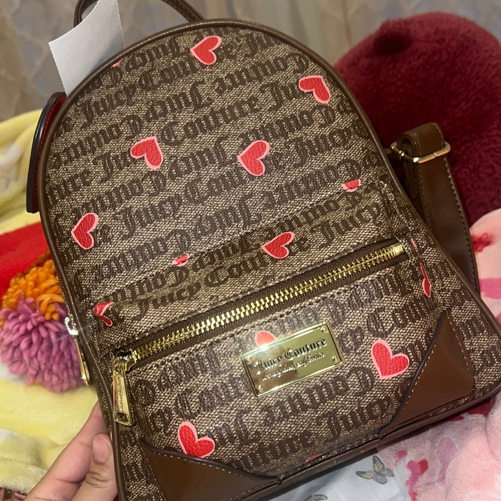Heart juicy couture backpack
